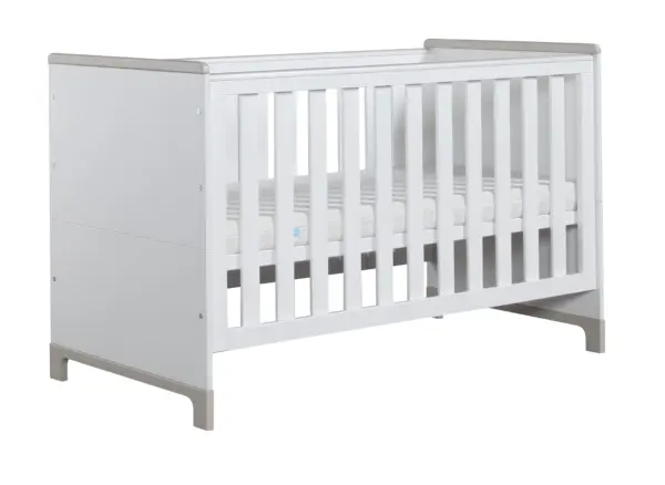 Babybett Kinderbett Juniorbett Mini 140x70 cm Rosa oder Grau