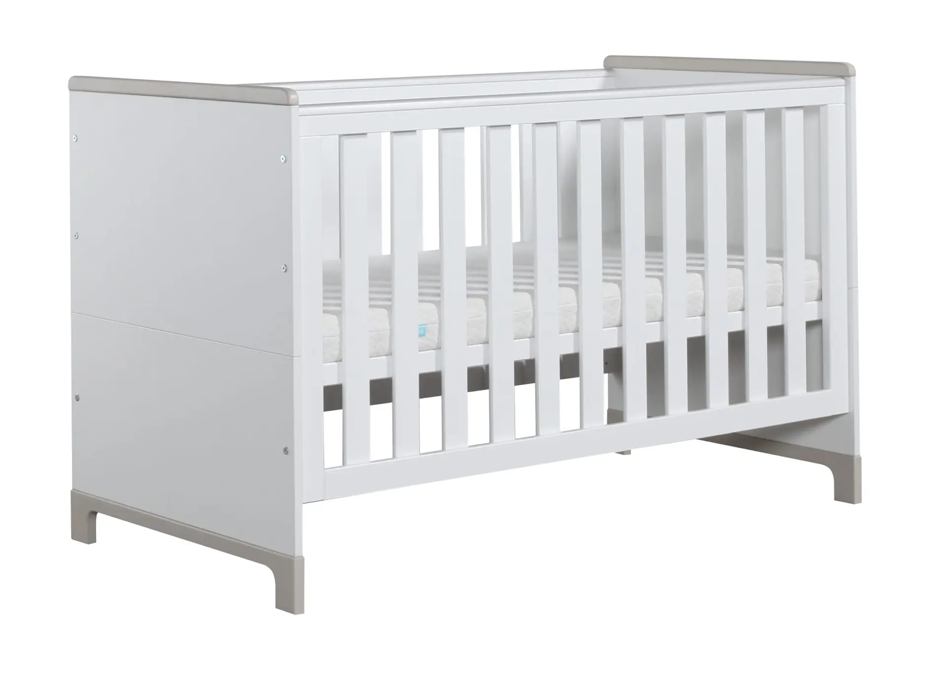 Babybett Kinderbett Juniorbett  Mini 140x70 cm Rosa oder Grau – Bild 5