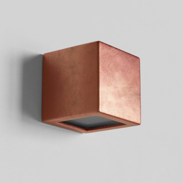 Elegante Keramik-Wandleuchte Kubik