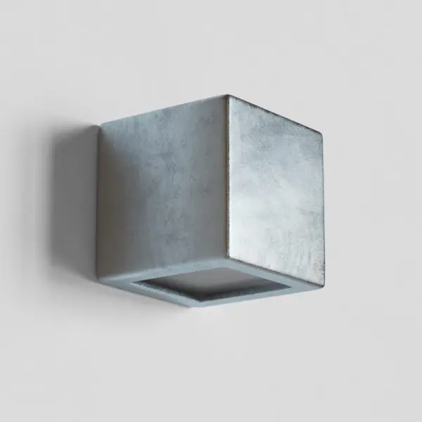 Elegante Keramik-Wandleuchte Kubik