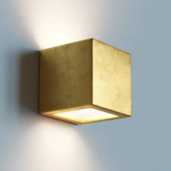 Elegante Keramik-Wandleuchte Kubik