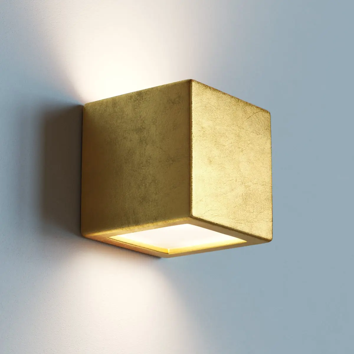Elegante Keramik-Wandleuchte Kubik – Bild 1