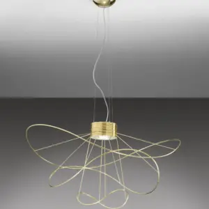 Traumhafte LED-Hängeleuchte Hoops Gold Axo Light – Bild 2