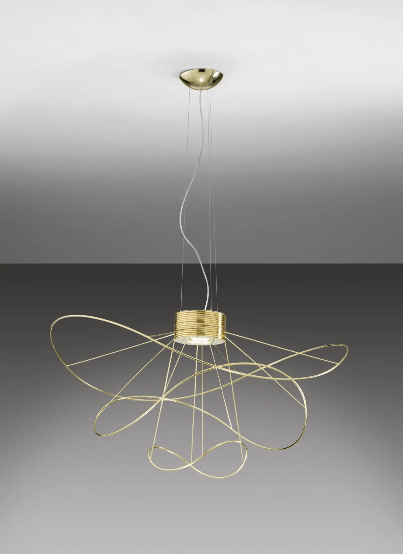 Traumhafte LED-Hängeleuchte Hoops Gold Axo Light – Bild 2