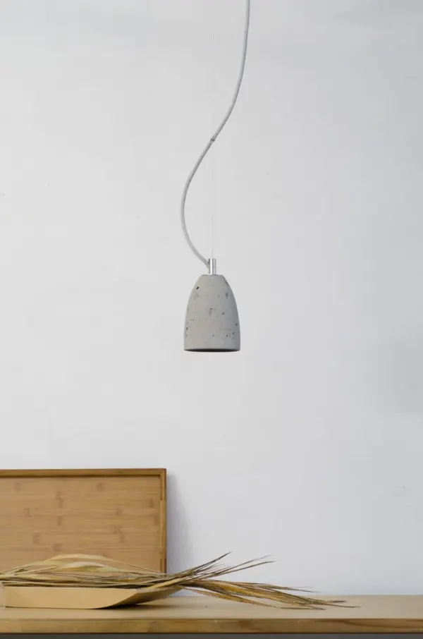 Beton-Hängeleuchte Febe