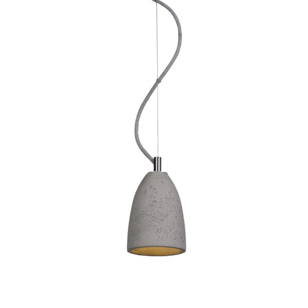 Beton-Hängeleuchte Febe XS Top