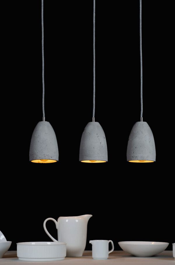 Beton-Hängeleuchte Febe XS Top