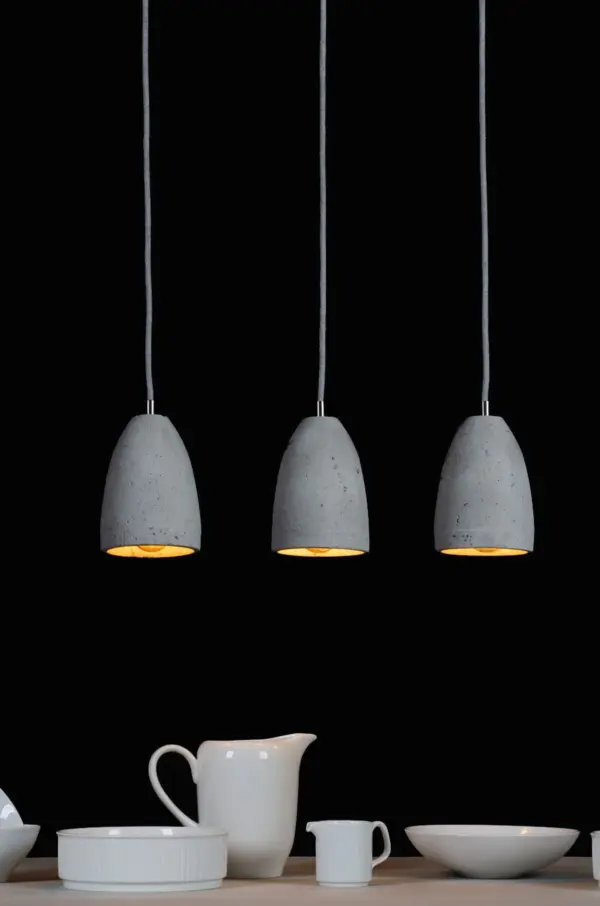 Beton-Hängeleuchte Febe XS Top