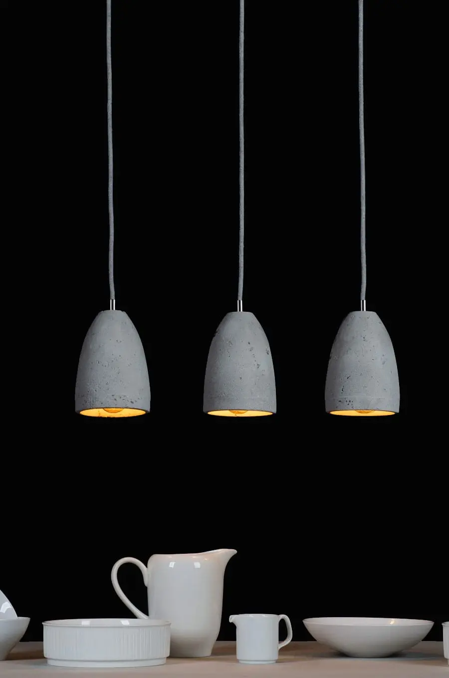 Beton-Hängeleuchte Febe XS Top – Bild 1