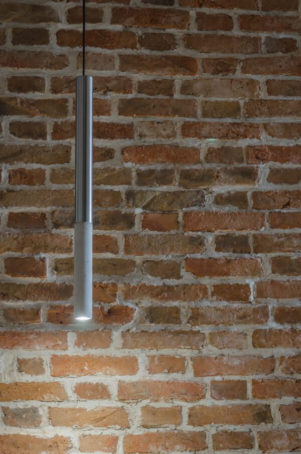 Beton-Hängeleuchte-LED Kalla Inox Neu