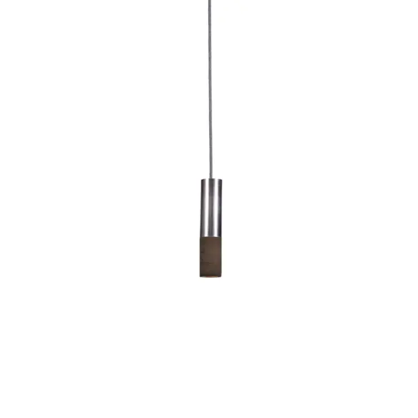 Beton-Hängeleuchte-LED Kalla Inox