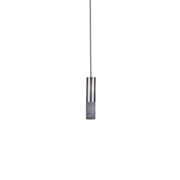 Beton-Hängeleuchte-LED Kalla Inox