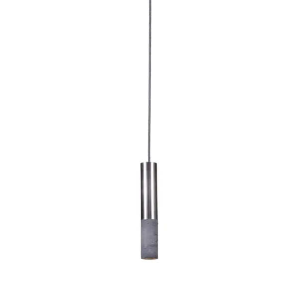 Beton-Hängeleuchte-LED Kalla Inox