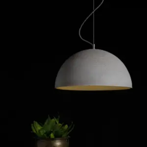 Beton-Hängeleuchte Sfera – Bild 2