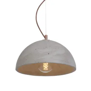 Beton-Hängeleuchte Sfera – Bild 5