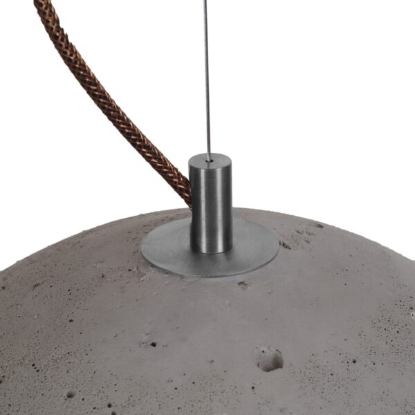 Beton-Hängeleuchte Sfera