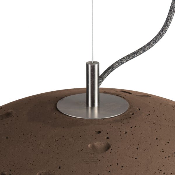Beton-Hängeleuchte Sfera
