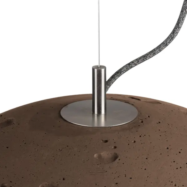 Beton-Hängeleuchte Sfera