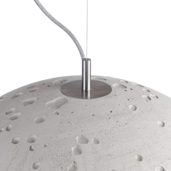 Beton-Hängeleuchte Sfera