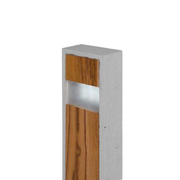 Beton-Gartenlampe-LED Totem Slim IP65