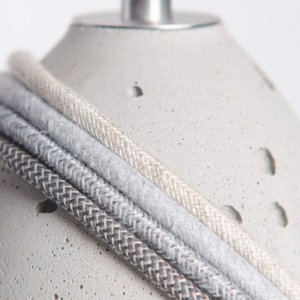 Kabelfarbe Beton-Lampen