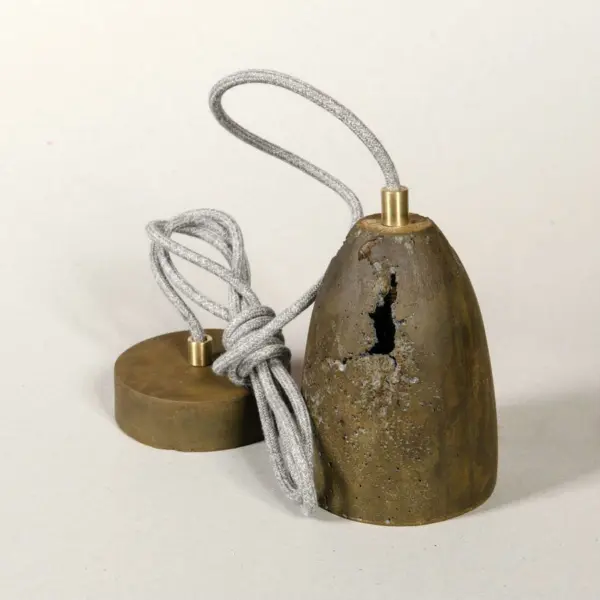 Beton-Hängeleuchte Febe Volcano