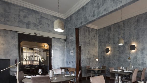 Beton-Hängeleuchte Hedera