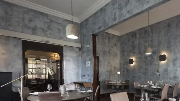 Beton-Hängeleuchte Hedera