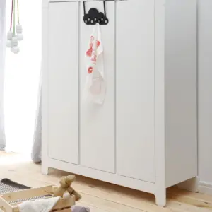 KLEIDERSCHRANK MOON 3-TÜRIG – Bild 3