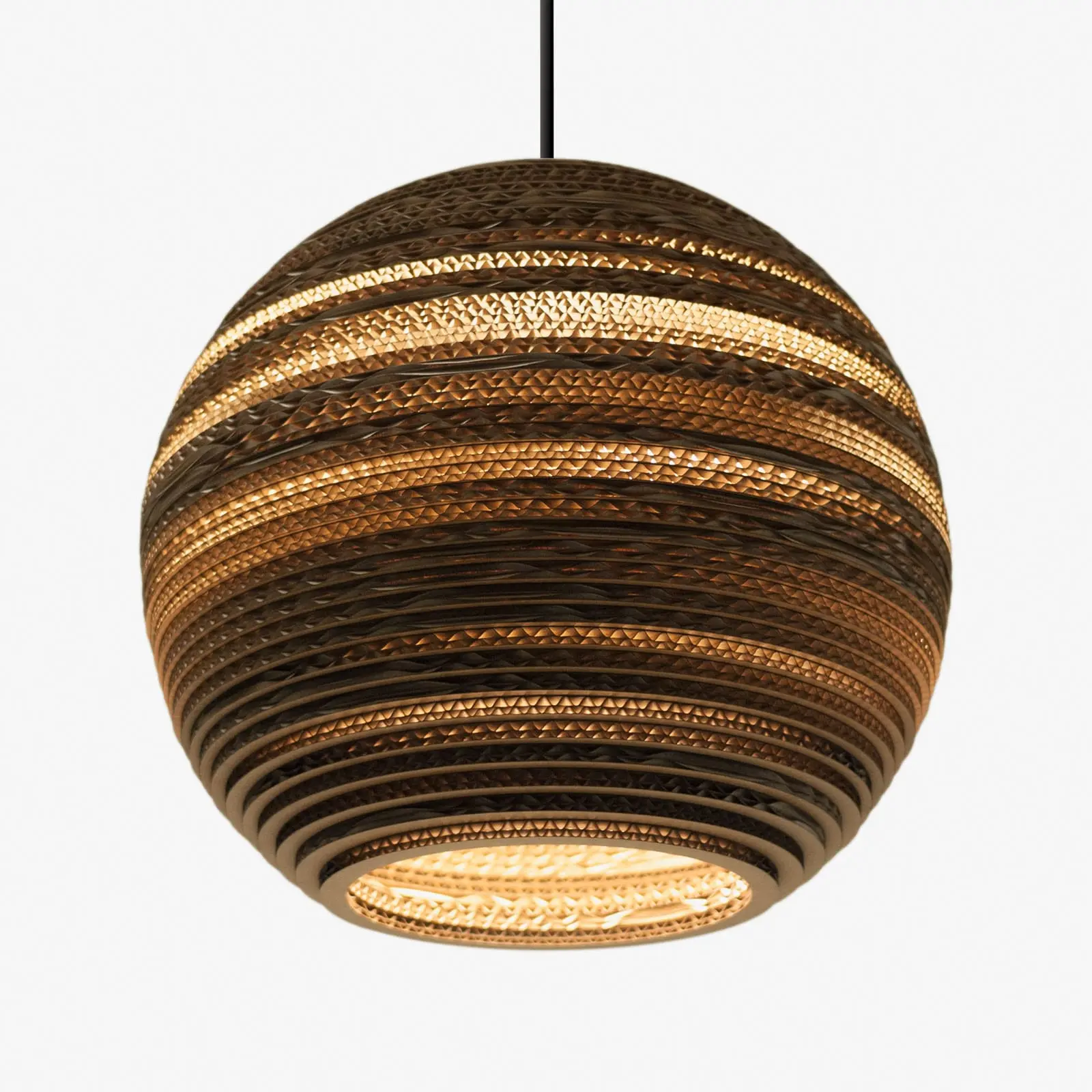 Öko-Hängelampe Scraplight Moon Graypants – Bild 3