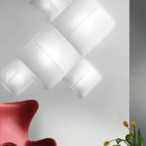 Moderne Wand-Deckenleuchte Nelly Straight Axo Light – Bild 3