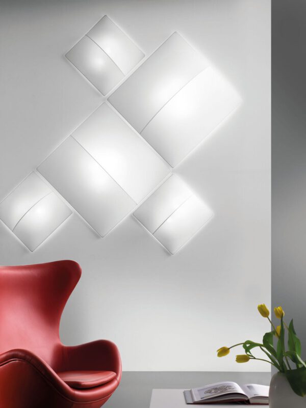 Moderne Wand-Deckenleuchte Nelly Straight Axo Light