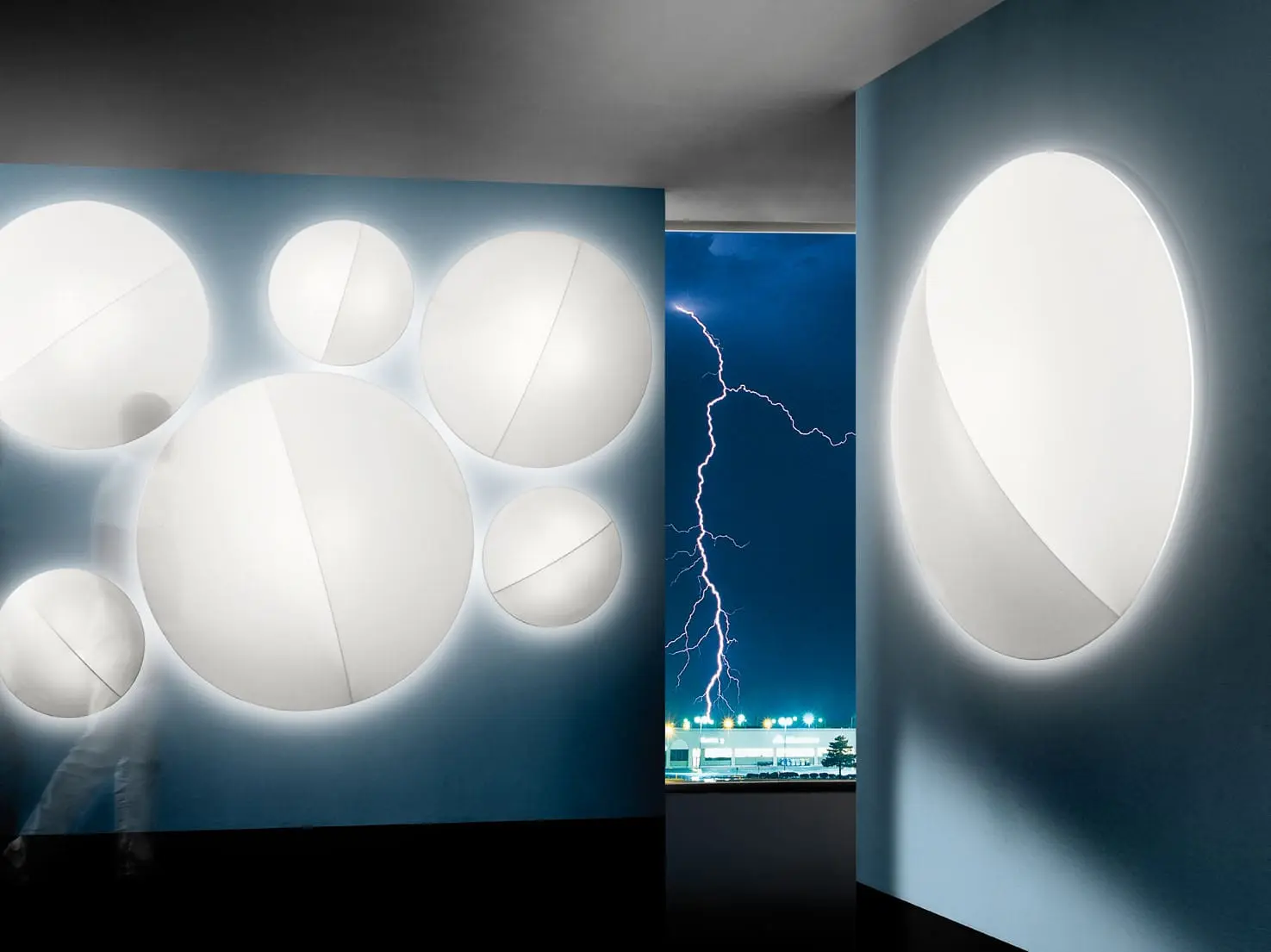 Stoff für die Deckenlampe Nelly Axo Light – Bild 2