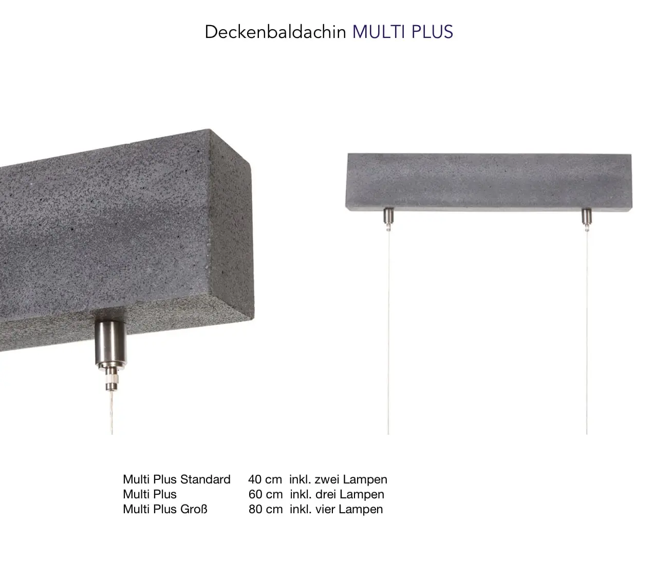 Beton-Hängeleuchte-LED Kalla Inox – Bild 26