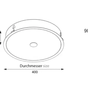 Stilvolle  LED-Einbauleuchte Alan – Bild 6