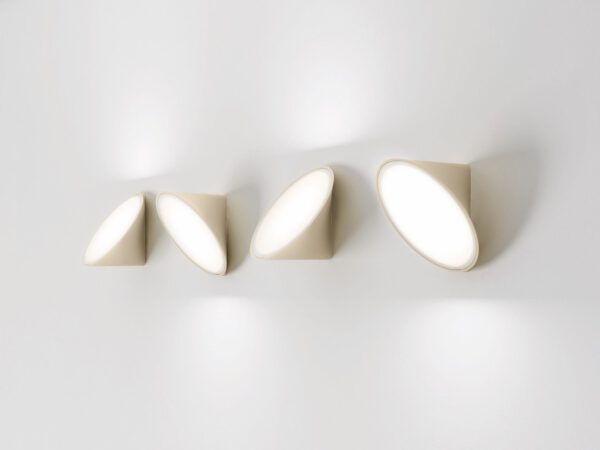 Moderne einflammige LED-Wand-/Deckenleuchte Orchid Axo Light