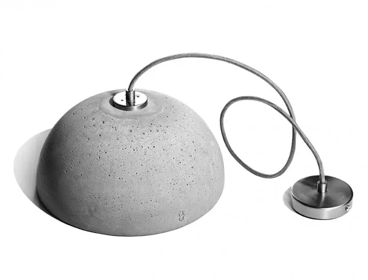 Beton-Hängeleuchte Globus 280 – Bild 6