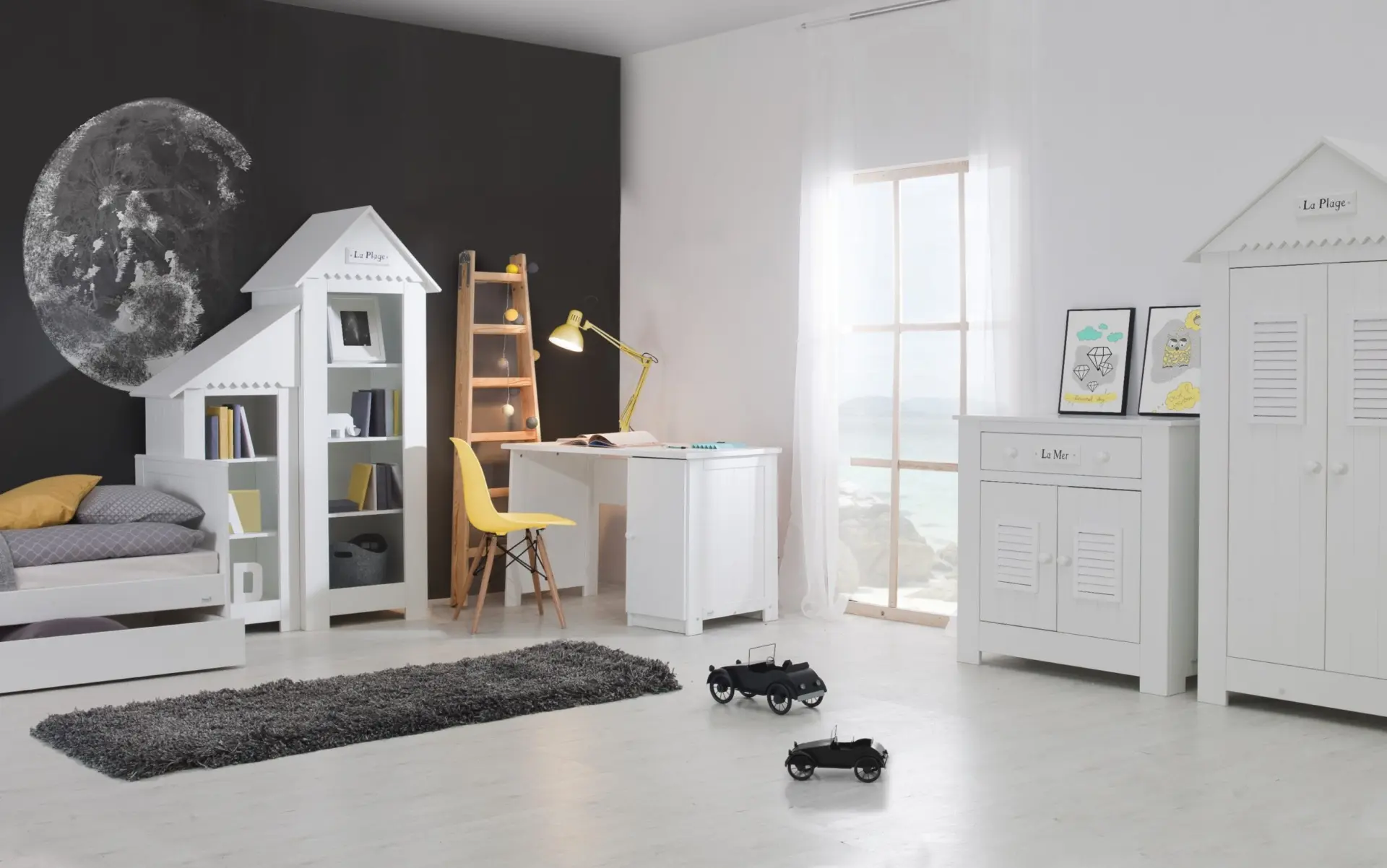 Babybett Kinderbett Juniorbett Marseille MDF 140x70 cm – Bild 6