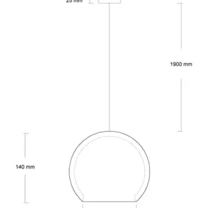 Beton-Hängeleuchte Superfly C – Bild 8
