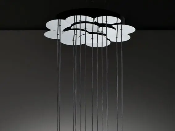 Dekorative Glas-Hängeleuchte Spillray 12 Axo Light