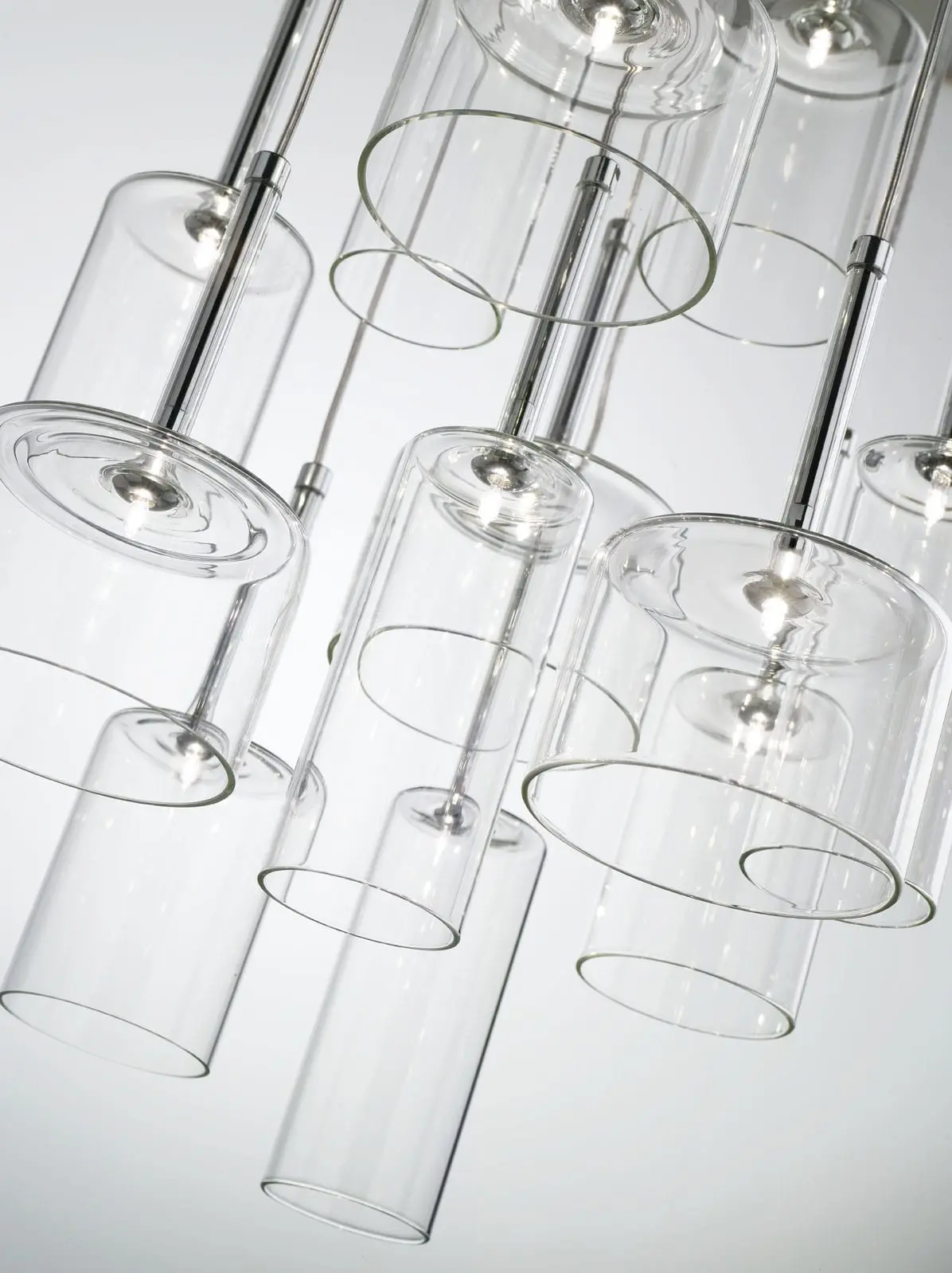 Dekorative Glas-Hängeleuchte Spillray 12 Axo Light – Bild 5