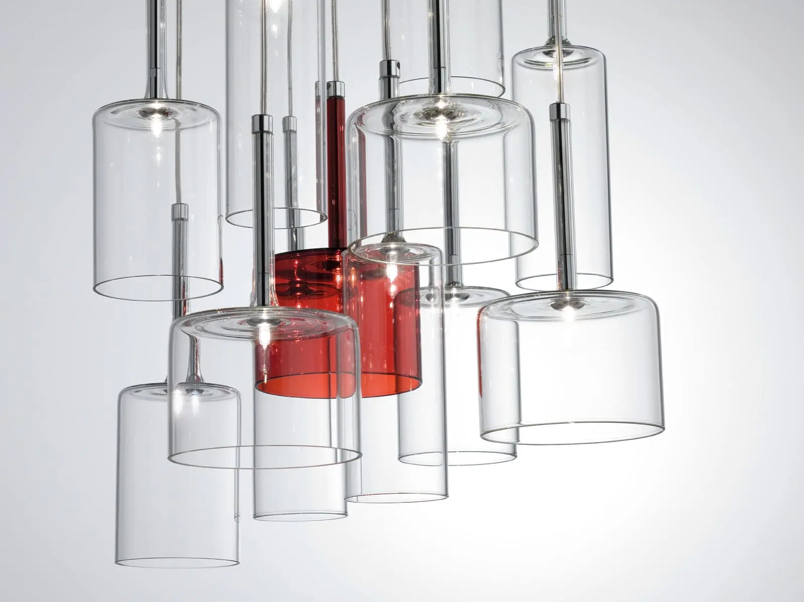 Dekorative Glas-Hängeleuchte Spillray 12 Axo Light – Bild 8
