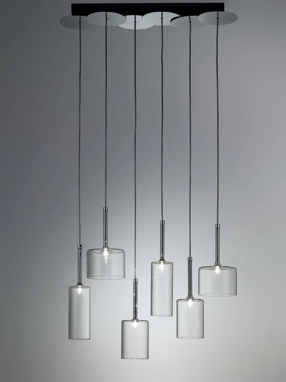 Exklusive Glas-Hängeleuchte Spillray 6 Axo Light – Bild 1
