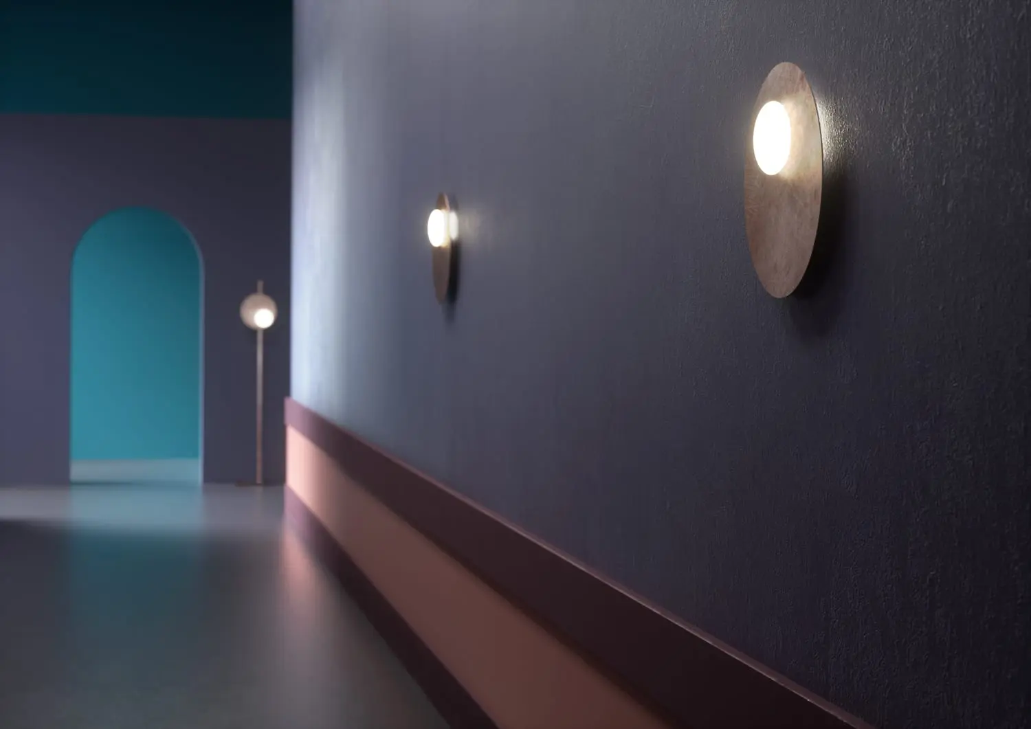 Designer LED Wand-Deckenleuchte Kwic Axo Light – Bild 4