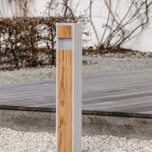 Beton-Gartenlampe-LED Totem Slim IP65