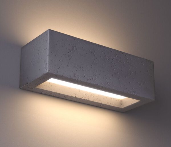 Beton-Wandleuchte Korytko 30/50
