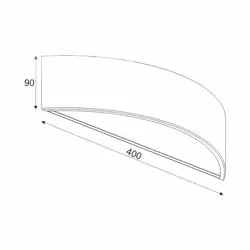 Elegante Wandleuchte Aba – Bild 6