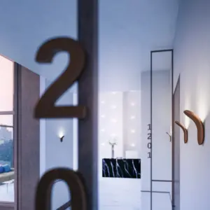 Minimalistische LED-Wandleuchte Lik Axo Light – Bild 7