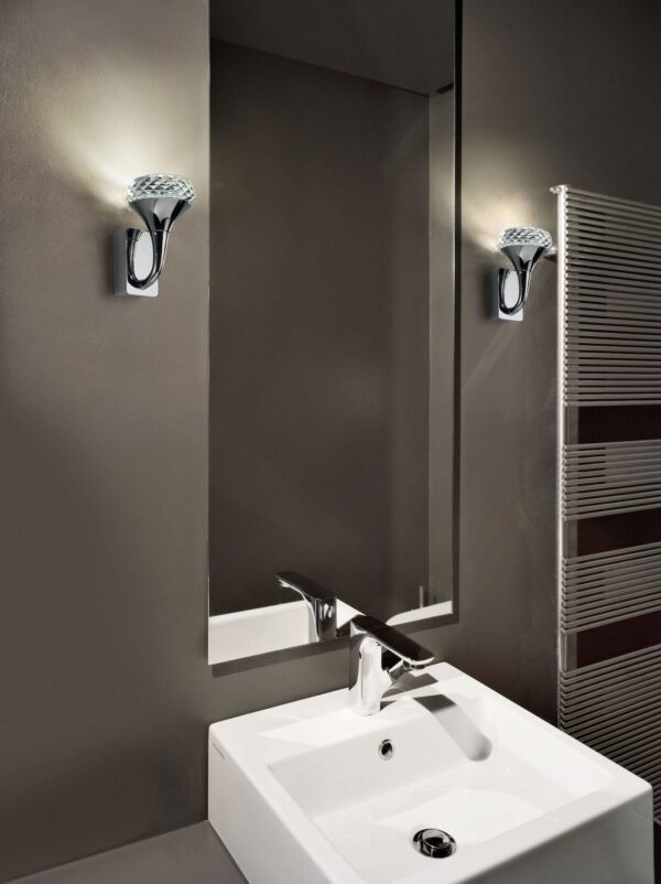 Exklusive LED-Wandleuchte Fairy aus Kristall Axo Light