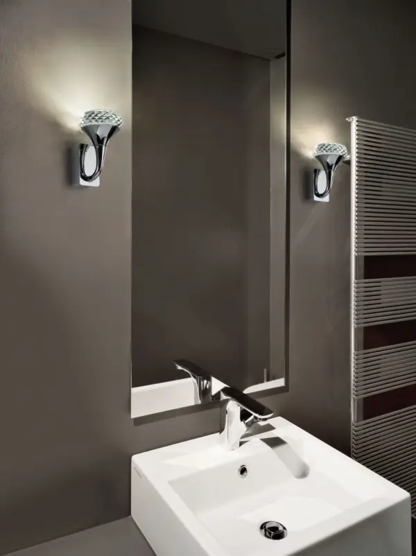 Exklusive LED-Wandleuchte Fairy aus Kristall Axo Light